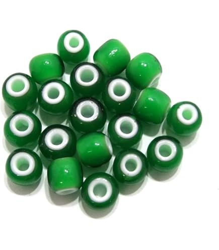 Amazon | 【Re・Best】7mm インディアンビーズ 【赤 / 20粒】 7~8mm